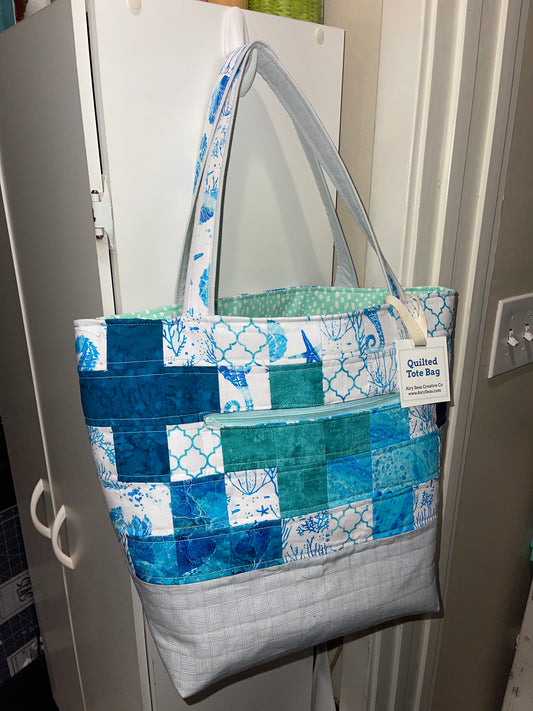 Quilted Patchwork Tote