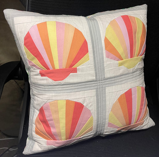 Quilted Shell Pillow - with insert