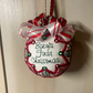 Embroidered Keepsake Ornament